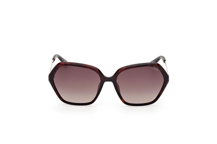 Sonnenbrille Guess GU00134 52F Rechteck Havanna