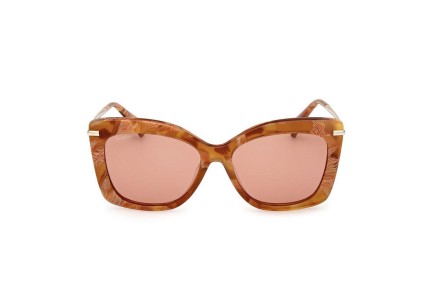 Sunglasses Max Mara MM0101 56E Rechteck Havanna