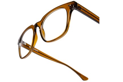 Glasses OiO by eyerim Hydra Crystal Brown Quadratisch Braun