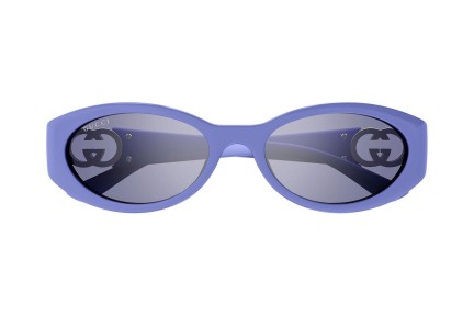 Sunglasses Gucci GG1662SA 003 Oval Blau