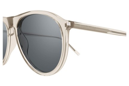 Sonnenbrille Saint Laurent SL667 003 Pilot Beige