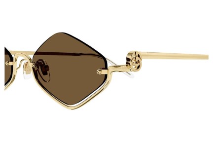 Sonnenbrille Gucci GG1604S 002 Besondere Gold