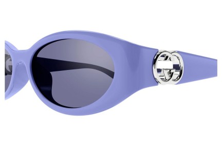 Sonnenbrille Gucci GG1662SA 003 Oval Blau