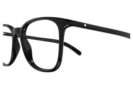 Glasses Mont Blanc MB0327O 001 Rechteck Schwarz