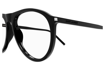 Brillen Saint Laurent SL667OPT 001 Pilot Schwarz