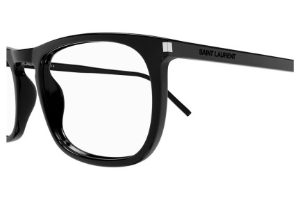 Brillen Saint Laurent SL670 001 Rund Schwarz