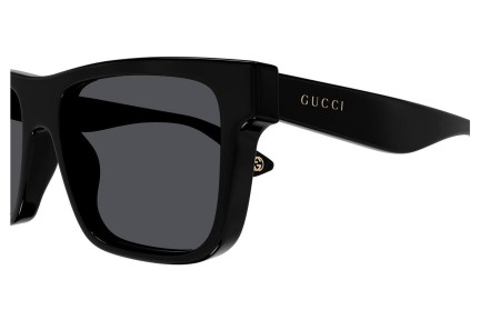 Sonnenbrille Gucci GG1618S 001 Rechteck Schwarz