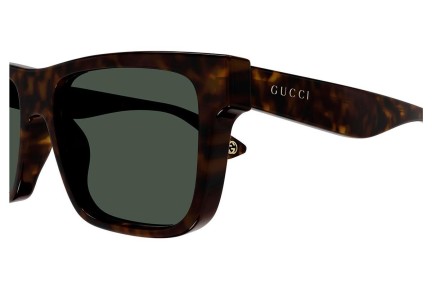 Sonnenbrille Gucci GG1618S 002 Rechteck Havanna