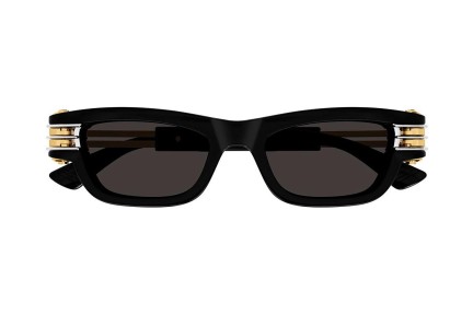 Sunglasses Bottega Veneta BV1308S 001 Rechteck Grün