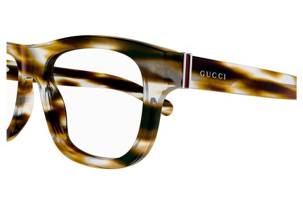 Brillen Gucci GG1509O 003 Rechteck Havanna