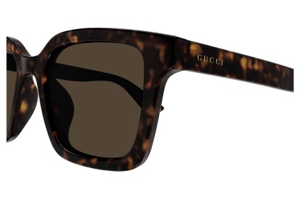 Sonnenbrille Gucci GG1582SK 002 Quadratisch Havanna