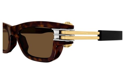 Sunglasses Bottega Veneta BV1308S 002 Rechteck Braun