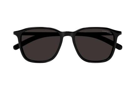 Sunglasses Mont Blanc MB0325S 001 Rechteck Schwarz