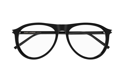 Brillen Saint Laurent SL667OPT 001 Pilot Schwarz