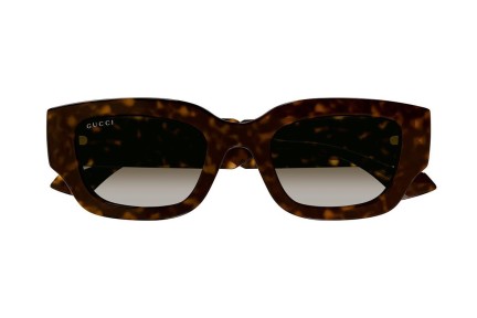 Sunglasses Gucci GG1558SK 002 Quadratisch Havanna