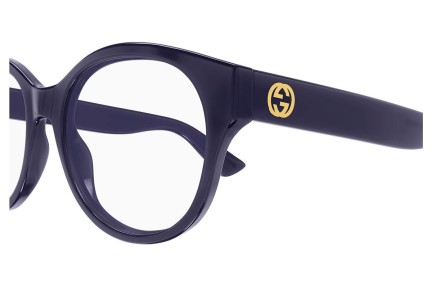 Glasses Gucci GG1580O 003 Rund Blau