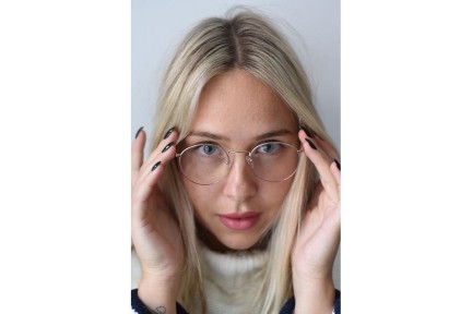 Glasses Kohe by eyerim Max Gold Rund Gold