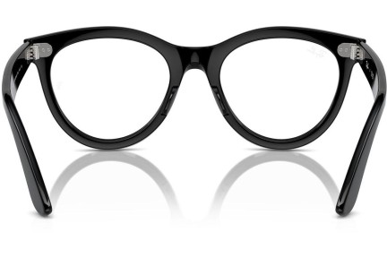 Glasses Ray-Ban RX2241V 2000 Oval Schwarz