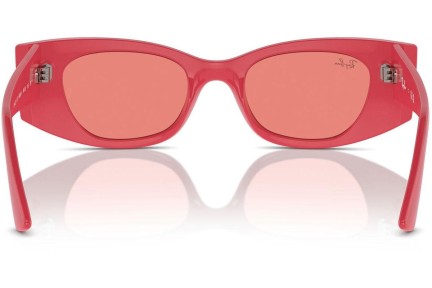 Sonnenbrille Ray-Ban RB4427 676084 Browline Rot