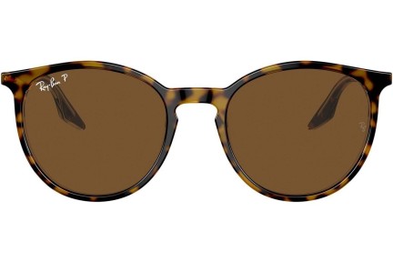 Sonnenbrille Ray-Ban RB2204 139357 Polarized Rund Havanna