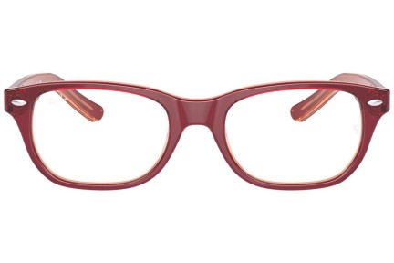 Glasses Ray-Ban Junior RY1555 3947 Quadratisch Rot