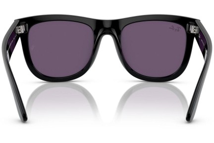 Sonnenbrille Ray-Ban Wayfarer Reverse RBR0502S 66771A Quadratisch Schwarz