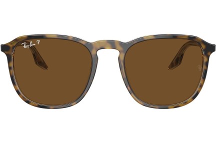 Sunglasses Ray-Ban RB2203 139357 Polarized Quadratisch Havanna