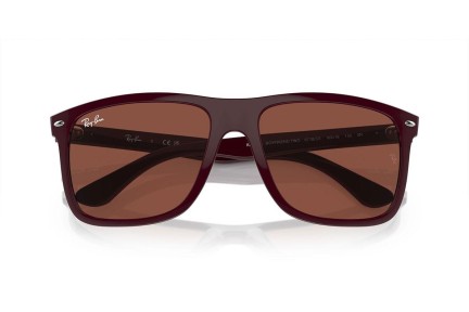 Sunglasses Ray-Ban Boyfriend Two RB4547 6718C5 Quadratisch Rot