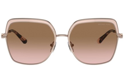 Sonnenbrille Michael Kors Greenpoint MK1141 110811 Quadratisch Gold