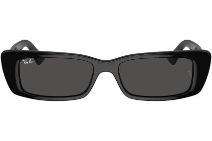 Sonnenbrille Ray-Ban RB4425 667787 Rechteck Schwarz