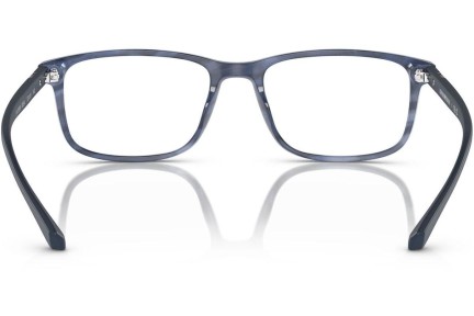 Glasses Emporio Armani EA3098 6054 Quadratisch Blau