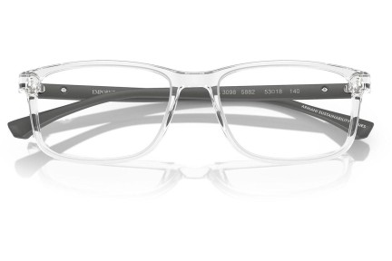 Glasses Emporio Armani EA3098 5882 Quadratisch Kristall