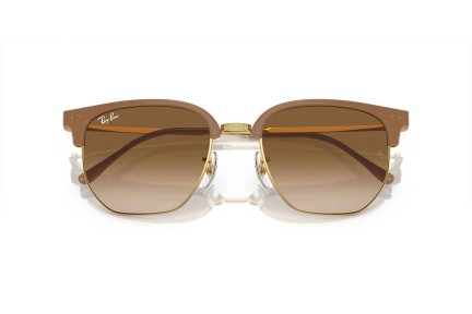 Sonnenbrille Ray-Ban New Clubmaster RB4416 672151 Browline Beige