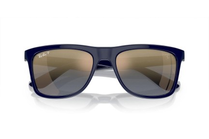 Sonnenbrille Ray-Ban RB4413M F688J0 Polarized Quadratisch Blau