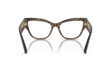 Brillen Dolce & Gabbana DG3378 3299 Cat Eye Schwarz