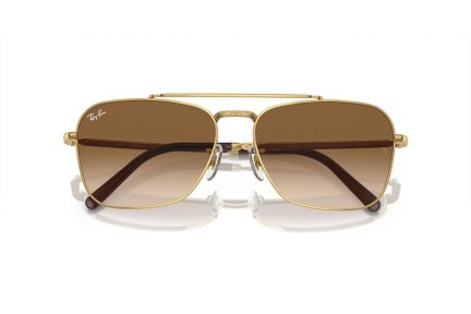 Sonnenbrille Ray-Ban New Caravan RB3636 001/51 Quadratisch Gold