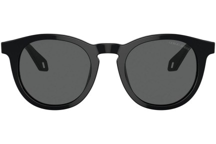 Sonnenbrille Giorgio Armani AR8192 5875B1 Rund Schwarz