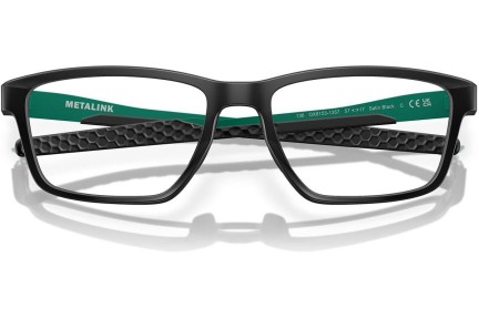 Brillen Oakley Metalink OX8153 815313 Rechteck Schwarz