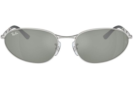 Sunglasses Ray-Ban RB3734 003/40 Oval Silber