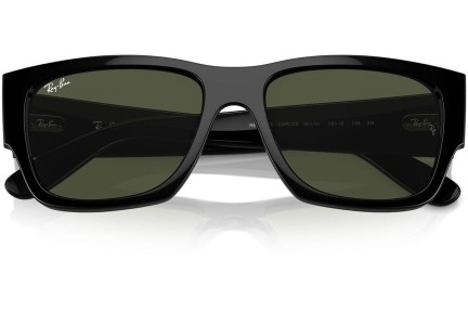 Sonnenbrille Ray-Ban Carlos RB0947S 901/31 Rechteck Schwarz