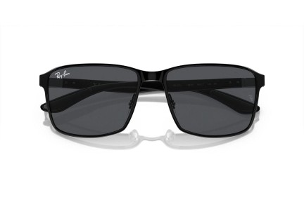 Sonnenbrille Ray-Ban RB3721 186/87 Quadratisch Schwarz