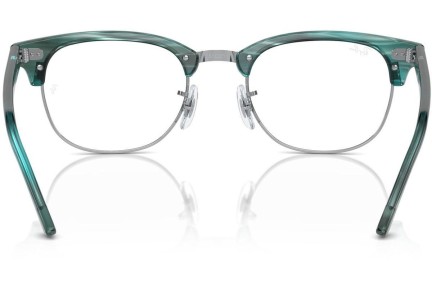 Brillen Ray-Ban Clubmaster RX5154 8377 Browline Silber