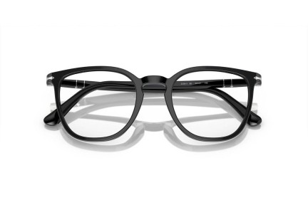 Glasses Persol PO3338V 95 Quadratisch Schwarz