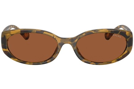 Sonnenbrille Ralph Lauren RA5306U 583673 Oval Havanna