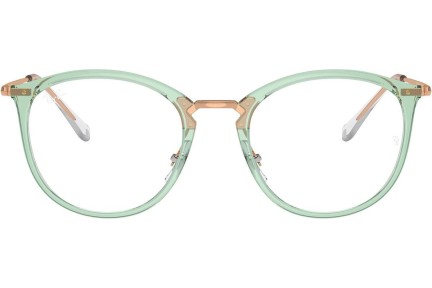 Glasses Ray-Ban RX7140 8337 Rund Grün