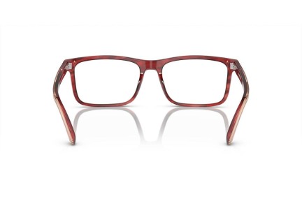 Brillen Emporio Armani EA3227 6053 Rechteck Rot