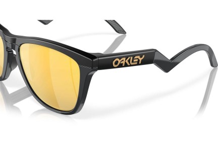 Sonnenbrille Oakley Frogskins Hybrid OO9289 928906 Polarized Quadratisch Schwarz