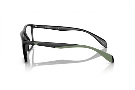 Glasses Emporio Armani EA3230 5001 Rechteck Schwarz