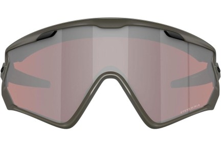 Sunglasses Oakley Wind Jacket 2.0 OO9418 941826 Monoscheibe | Shield Grün