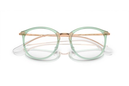 Glasses Ray-Ban RX7140 8337 Rund Grün